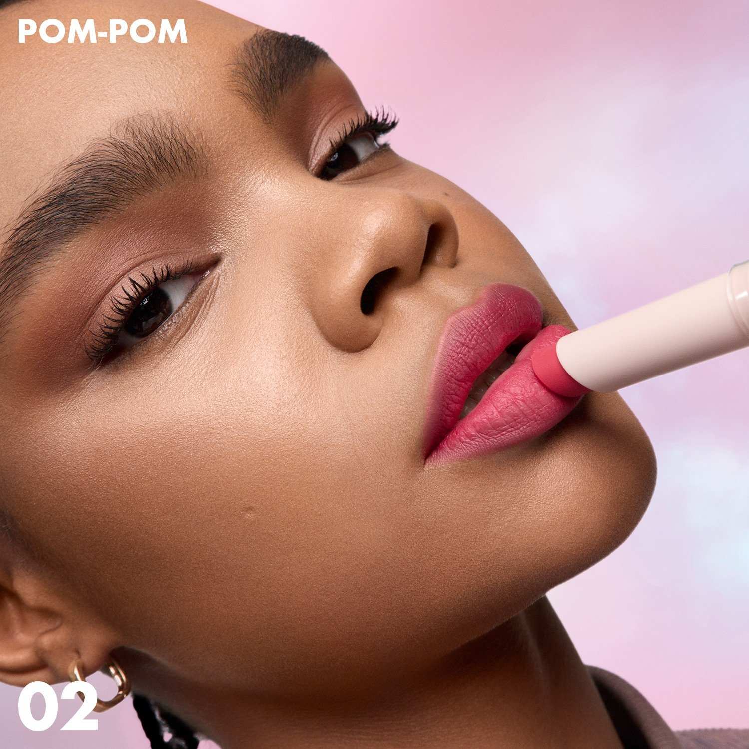 Rouge Is Not My Name Cloud Matte Lipstick • 02 Pom-Pom