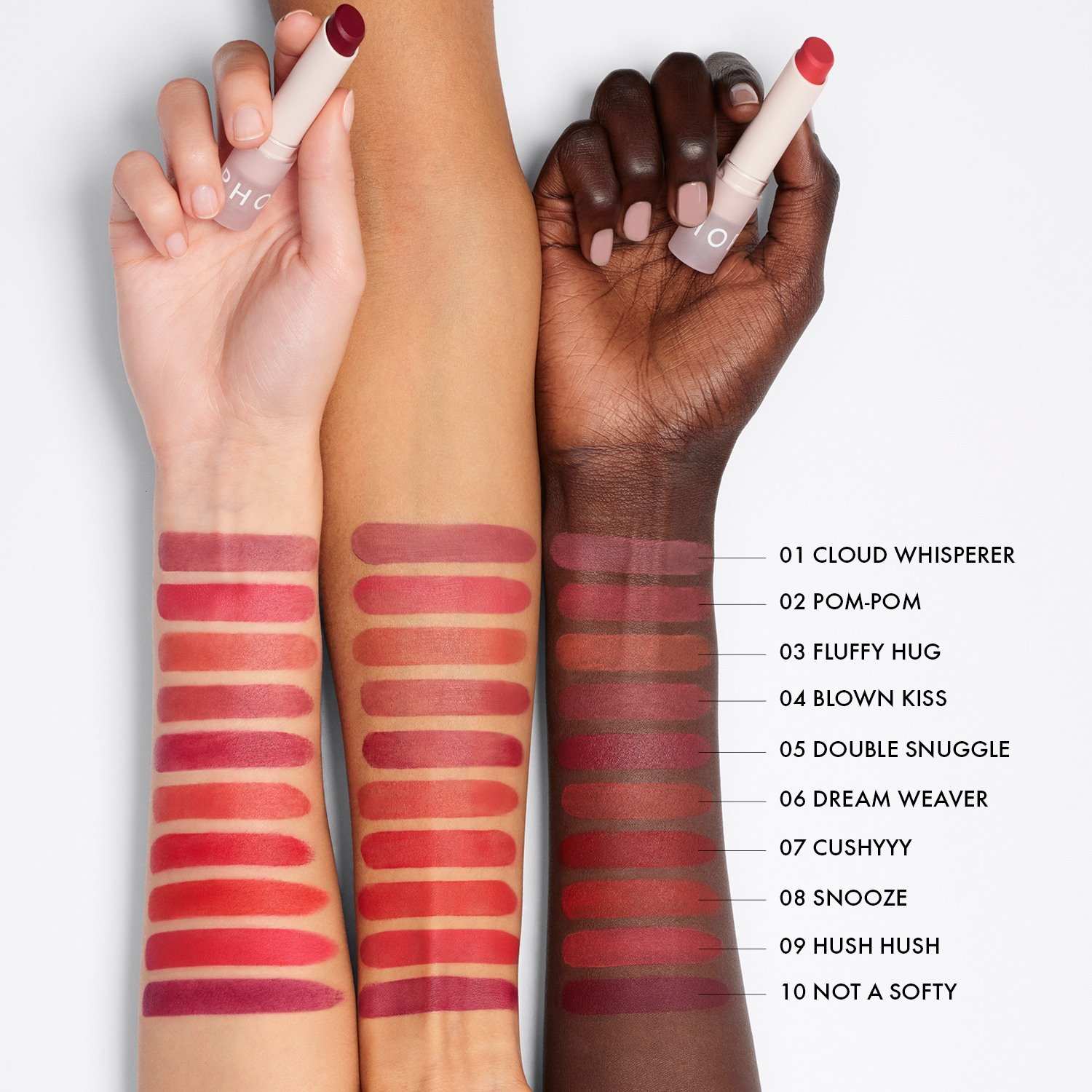 Rouge Is Not My Name Cloud Matte Lipstick • 02 Pom-Pom