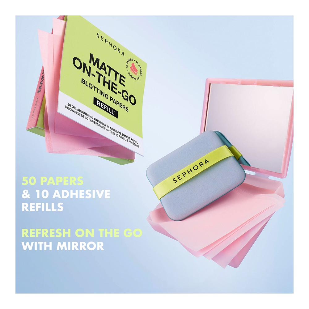 Matte On-the-Go Blotting Papers Compact Refill • 1pc