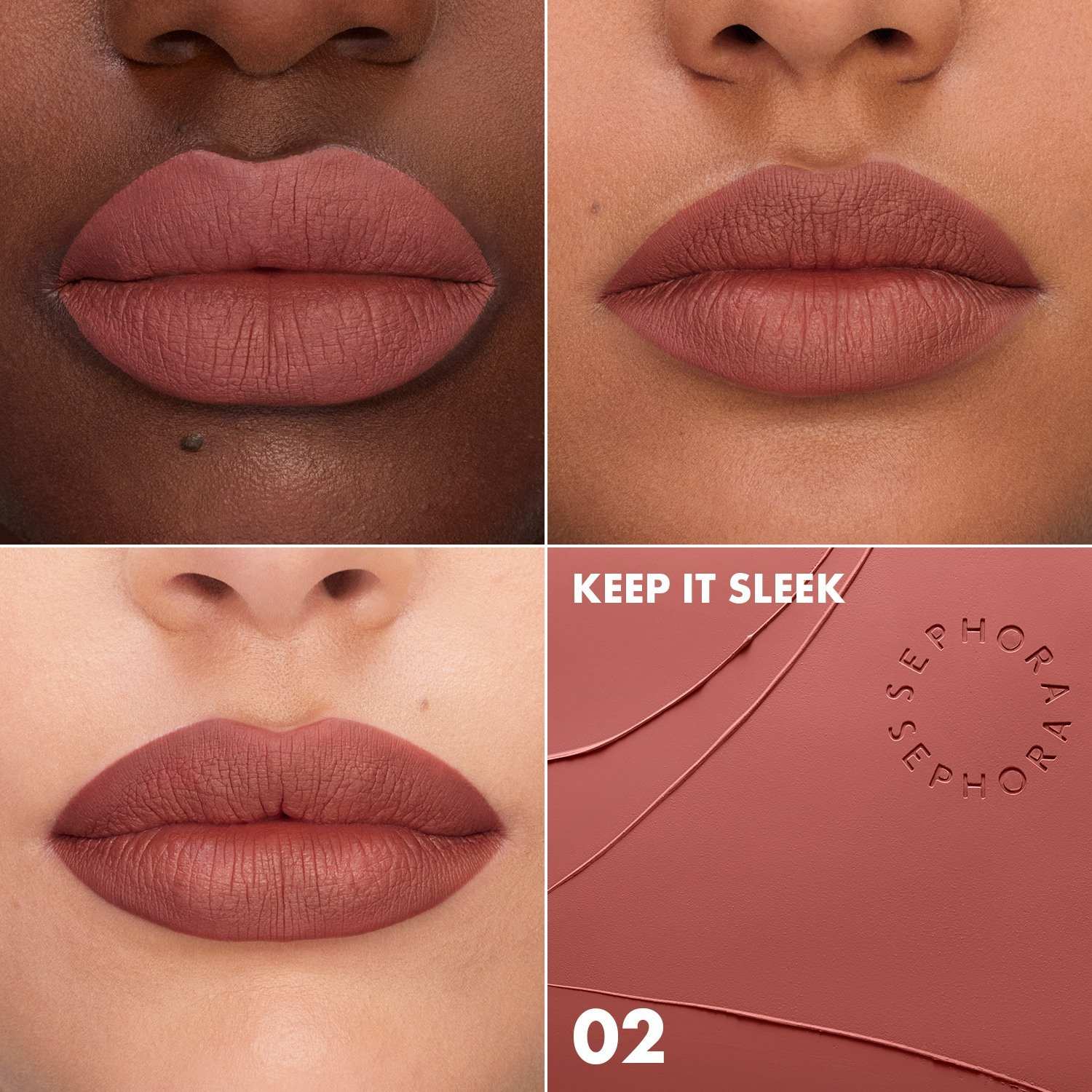 Rouge Is Not My Name No Transfer Matte Lipstick • 02 Keep It Sleek