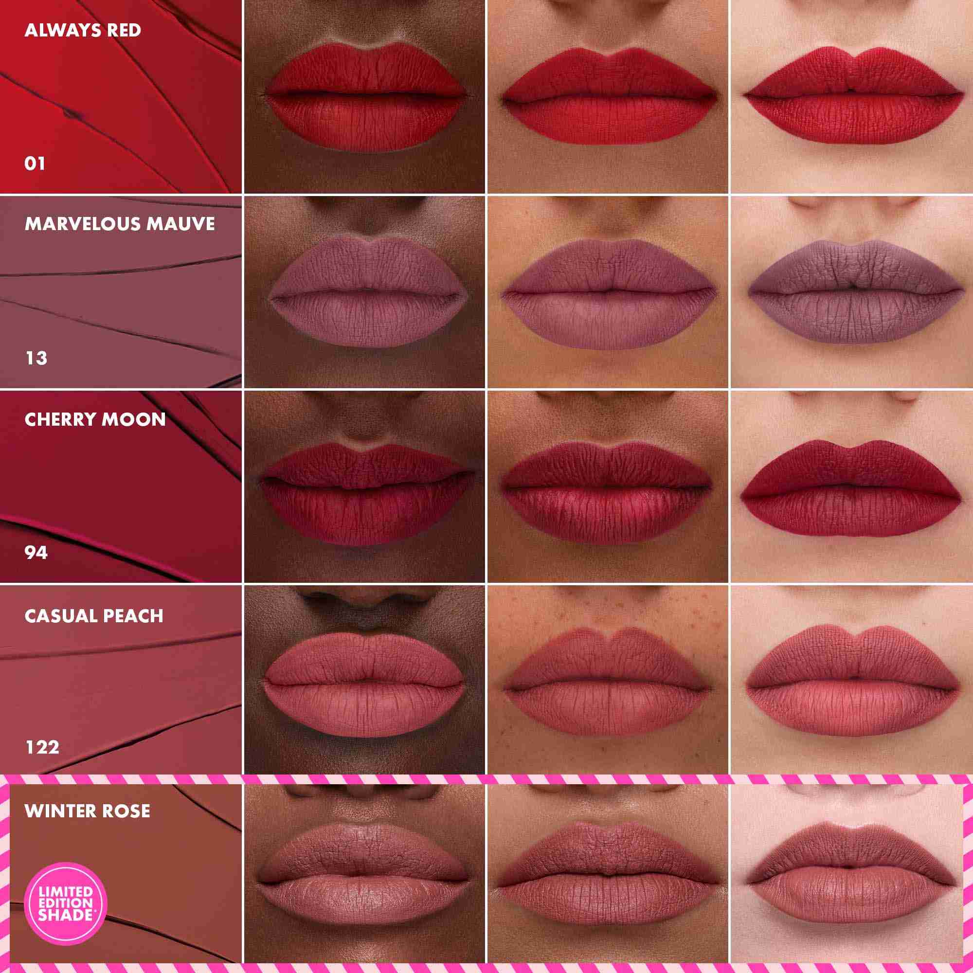 Cream Lip Stain Set (Holiday Limited Edition)
