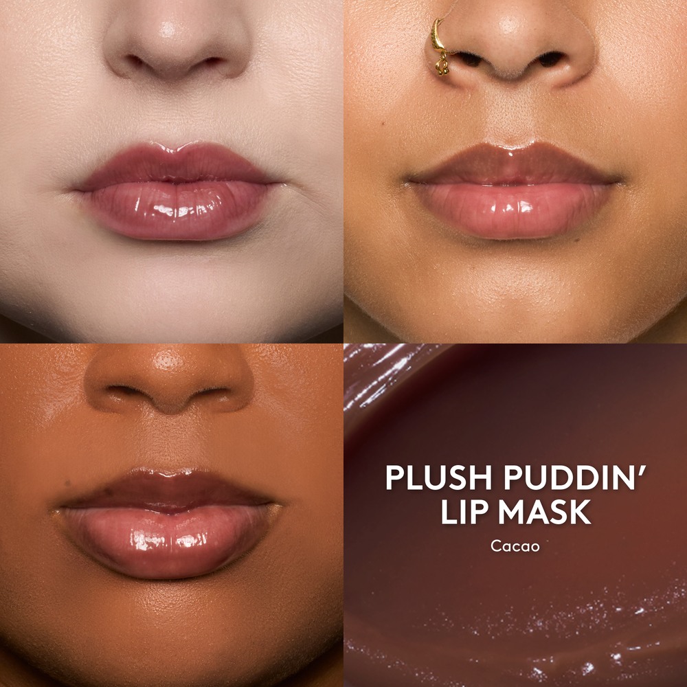 Plush Puddin' Intense Recovery Lip Mask • Cacao