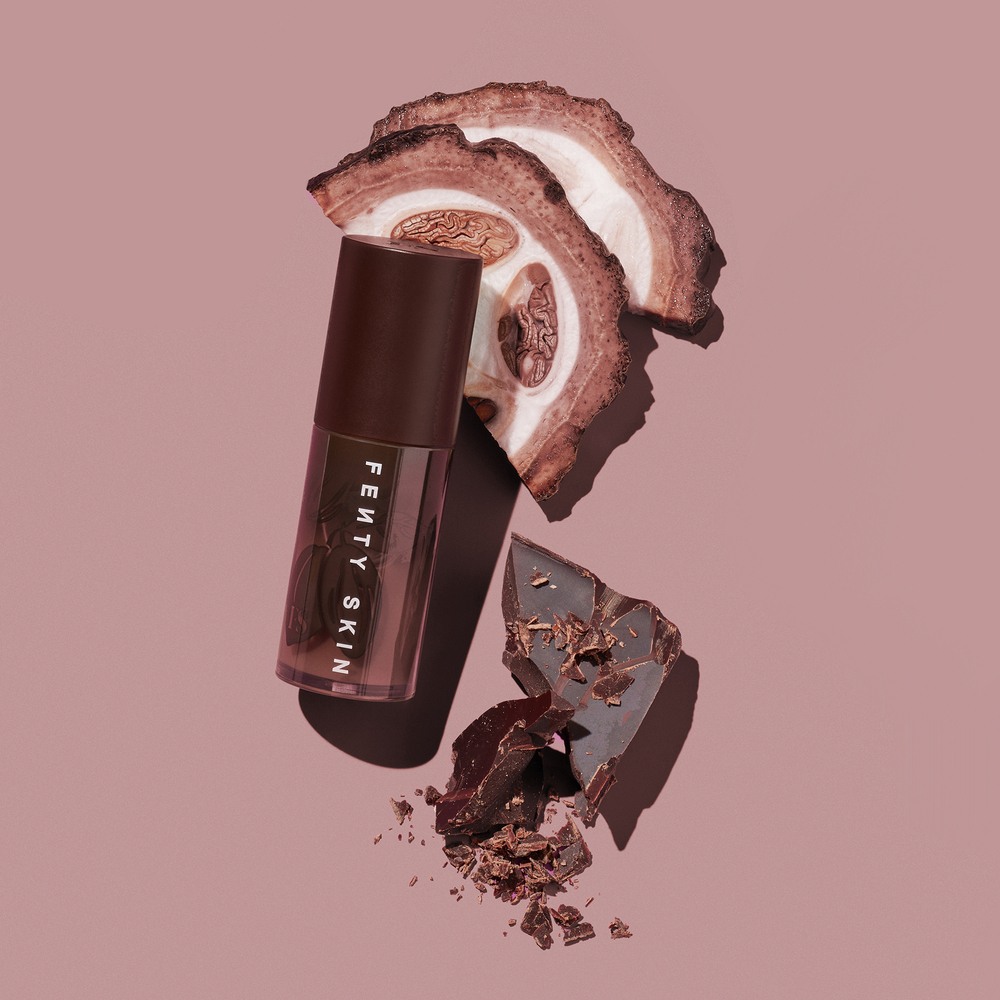 Fenty Treatz Hydrating Strengthening Lip Oil • Cacao