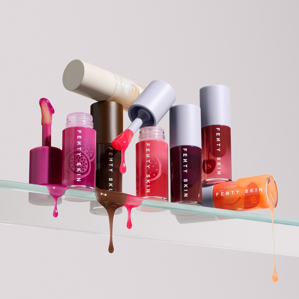 Fenty Treatz Hydrating Strengthening Lip Oil • Cacao