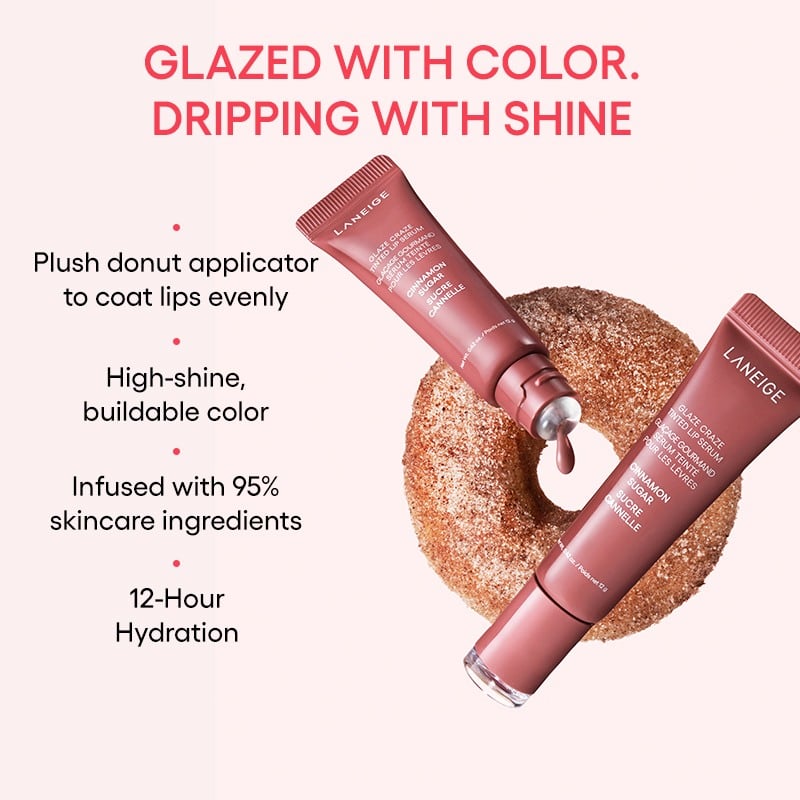 Glaze Craze Tinted Lip Serum • Cinnamon Sugar
