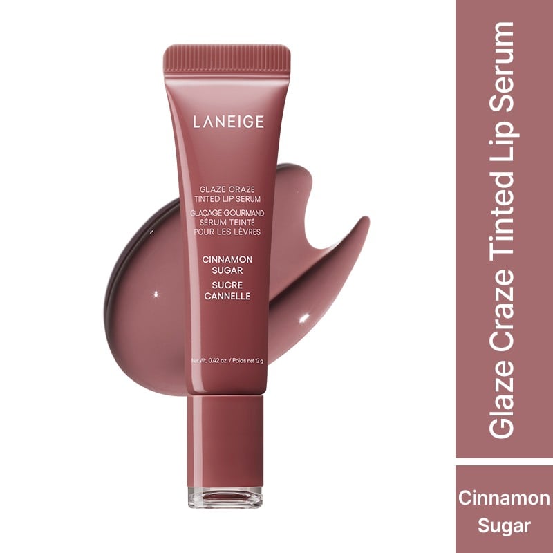 Glaze Craze Tinted Lip Serum • Cinnamon Sugar
