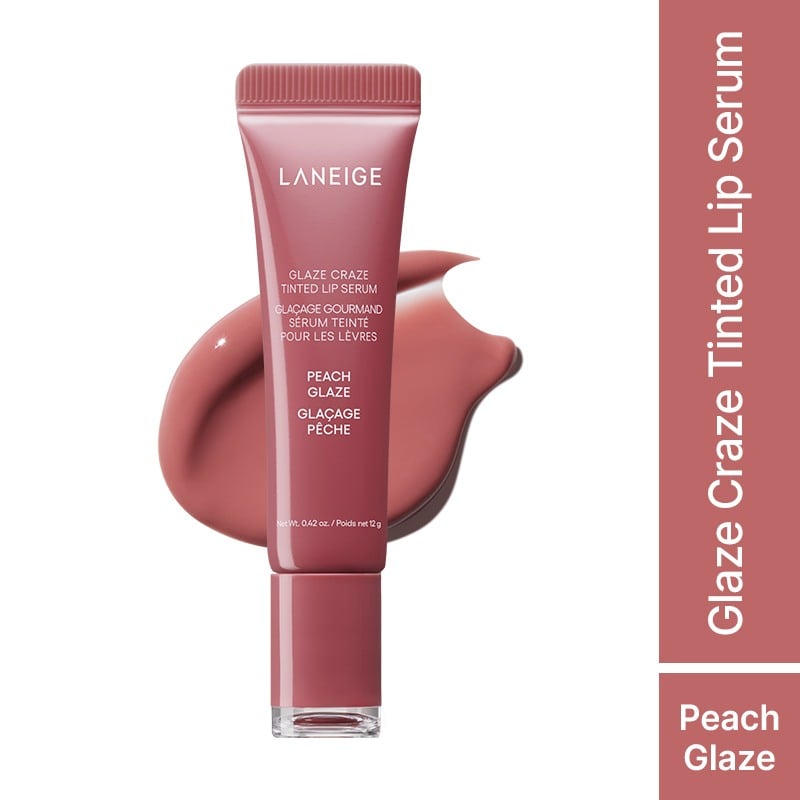 Glaze Craze Tinted Lip Serum • Peach Glaze