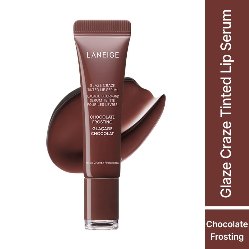 Glaze Craze Tinted Lip Serum • Chocolate Frosting