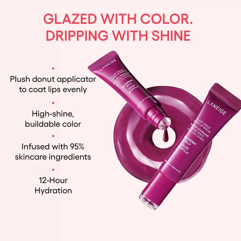 Glaze Craze Tinted Lip Serum • Blueberry Jelly