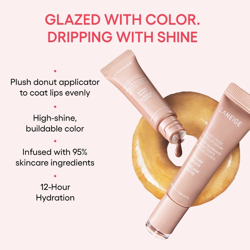 Glaze Craze Tinted Lip Serum • Sugar Glaze
