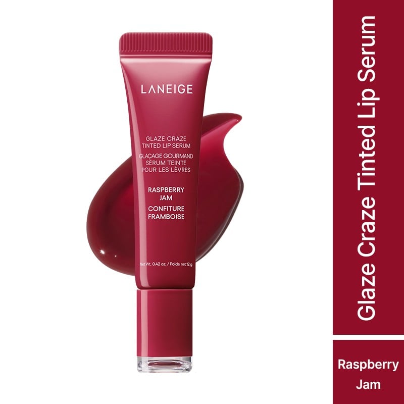 Glaze Craze Tinted Lip Serum • Rasberry Jam