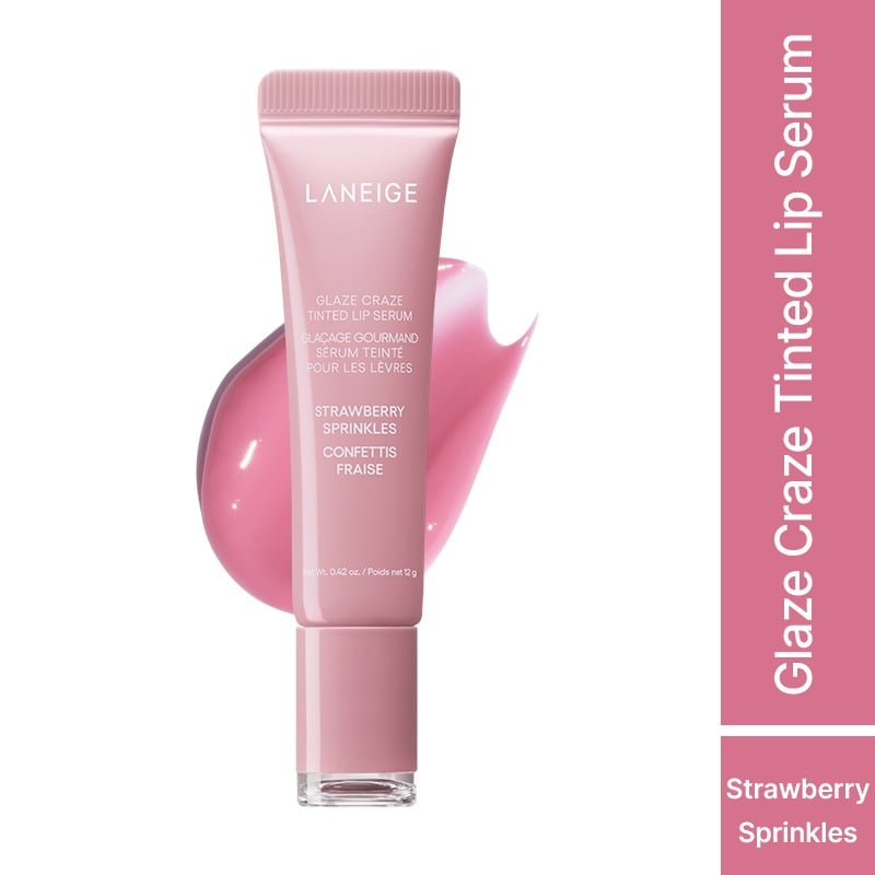 Glaze Craze Tinted Lip Serum • Strawberry Sprinkles