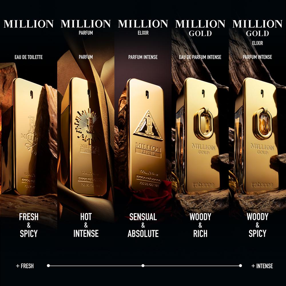 Million Gold Elixir Parfum Intense • 100ml