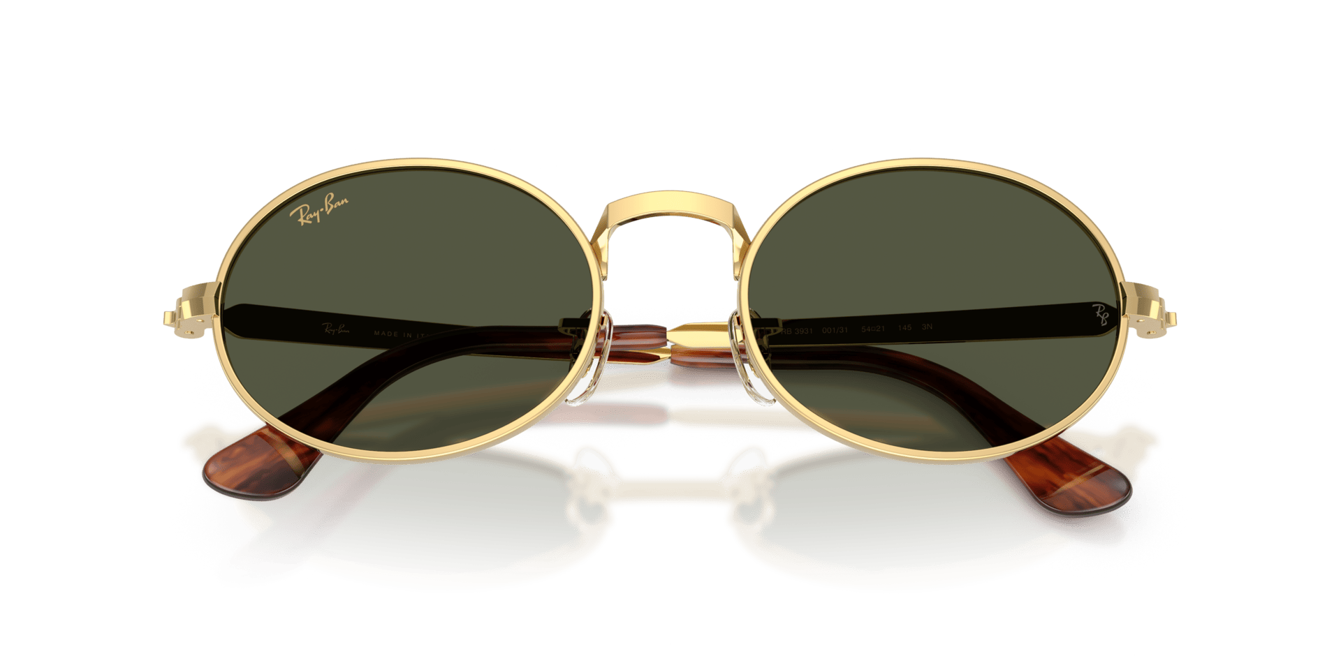0RB3931 Metal Unisex Sunglasses