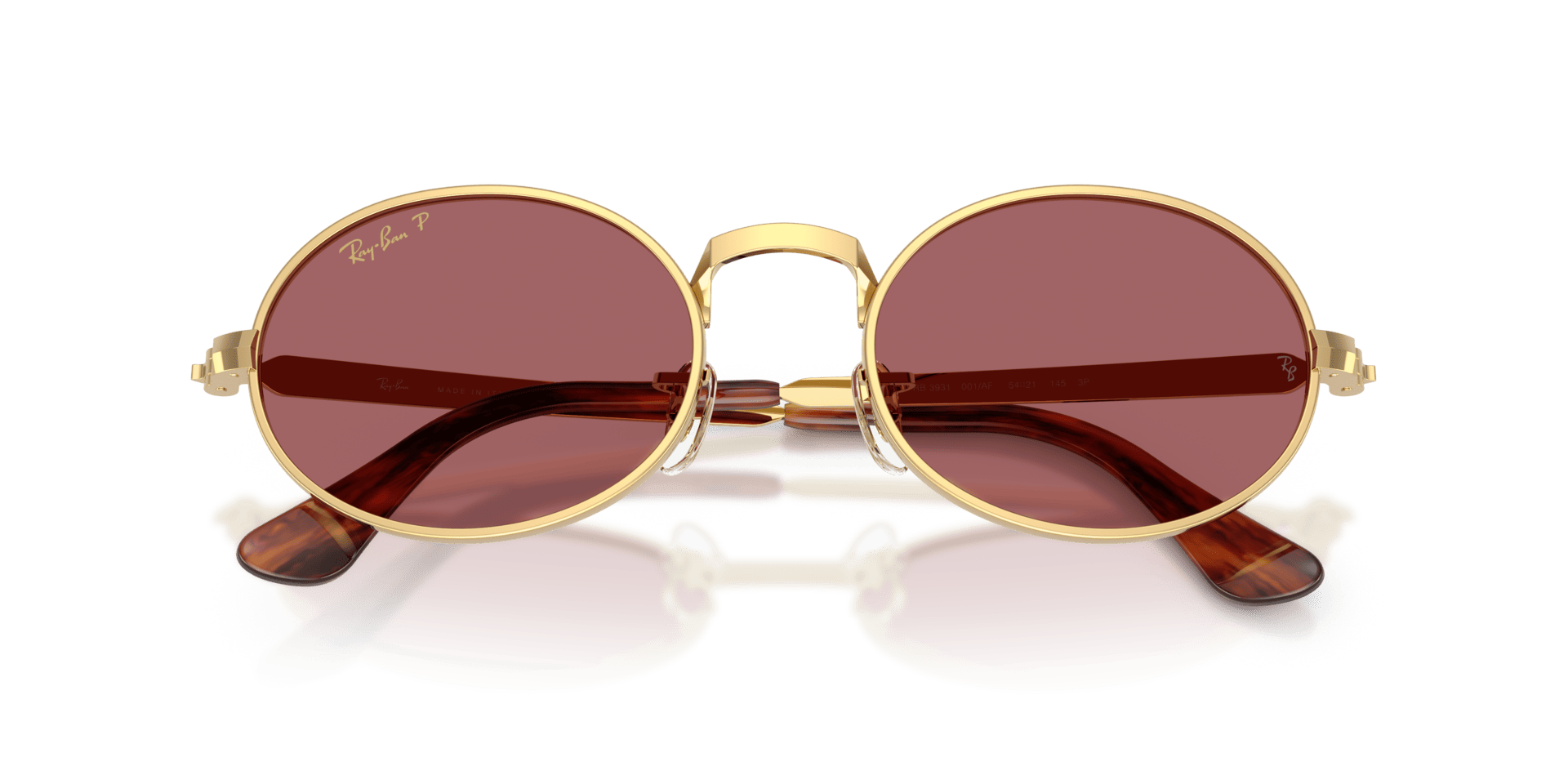 0RB3931 Metal Unisex Sunglasses