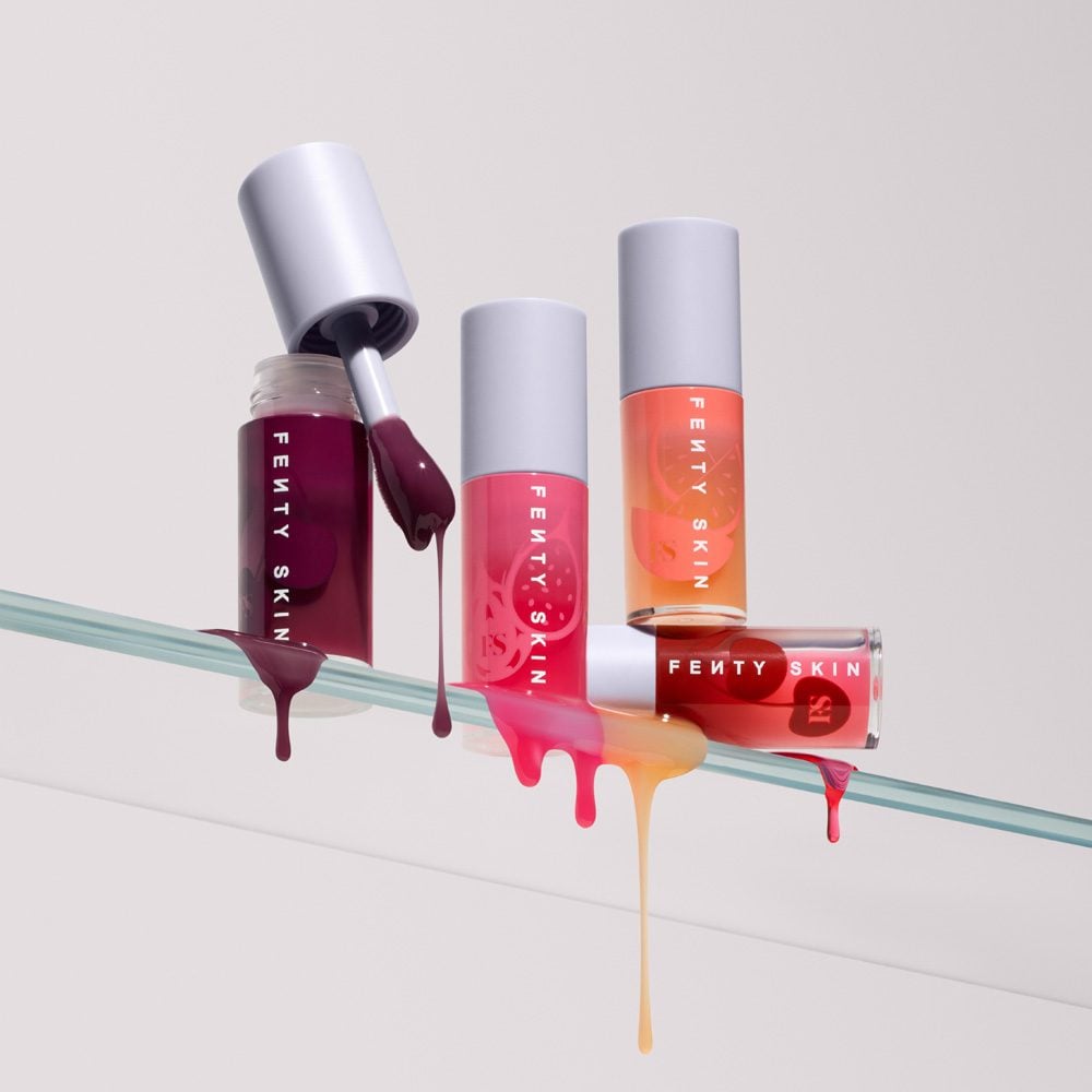 Fenty Treatz Hydrating + Strengthening Lip Oil • Black Cherry