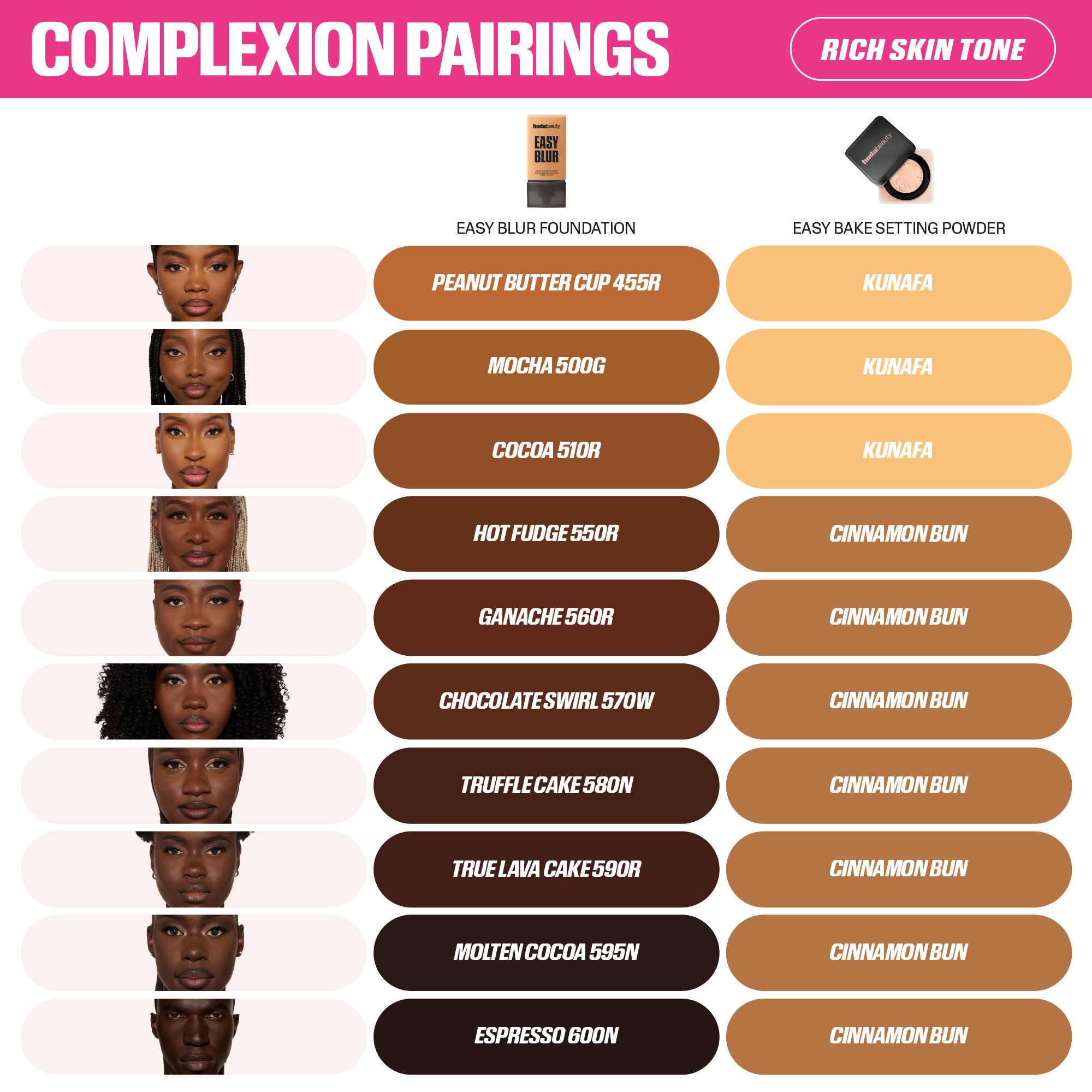 Easy Blur Natural Airbrush Foundation • Chocolate Swirl 570W