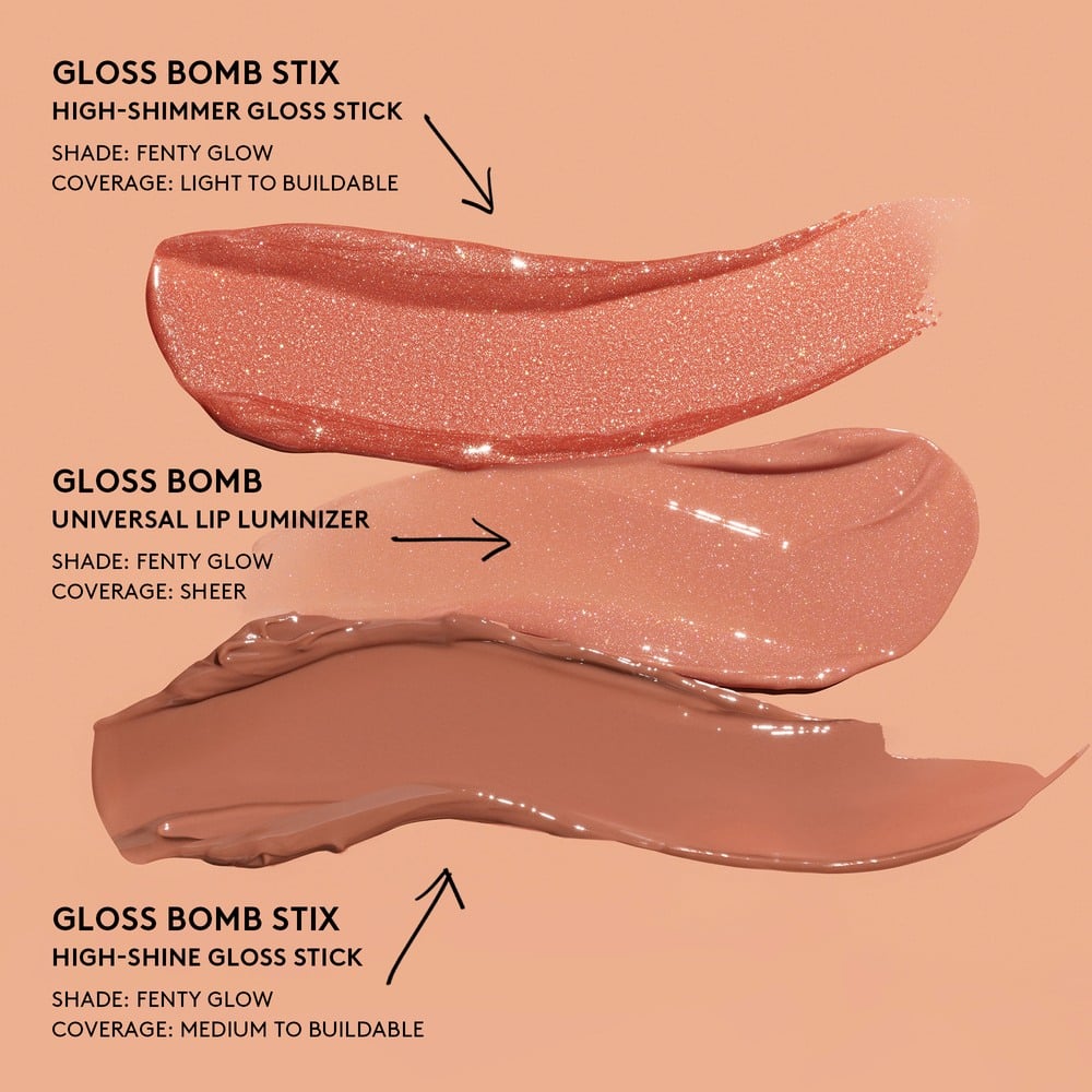 Gloss Bomb Stix Shimmer Lipstick • Hot Chocolit