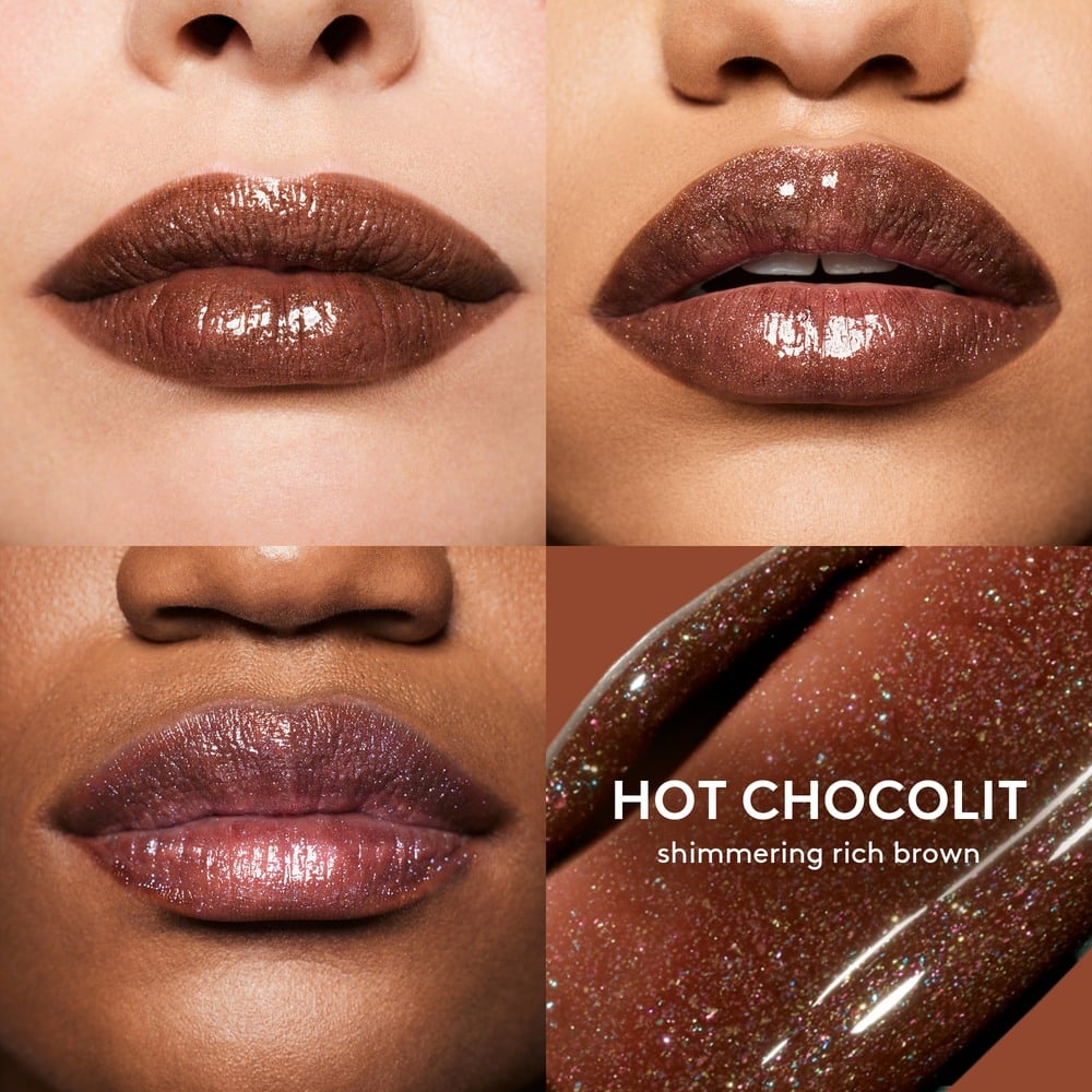 Gloss Bomb Stix Shimmer Lipstick • Hot Chocolit