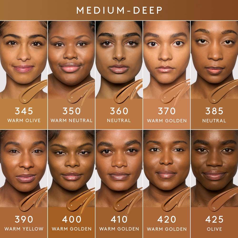Pro Filt'r Soft Matte Longwear Foundation • 350 Medium Deep With Warm Neutral Undertones
