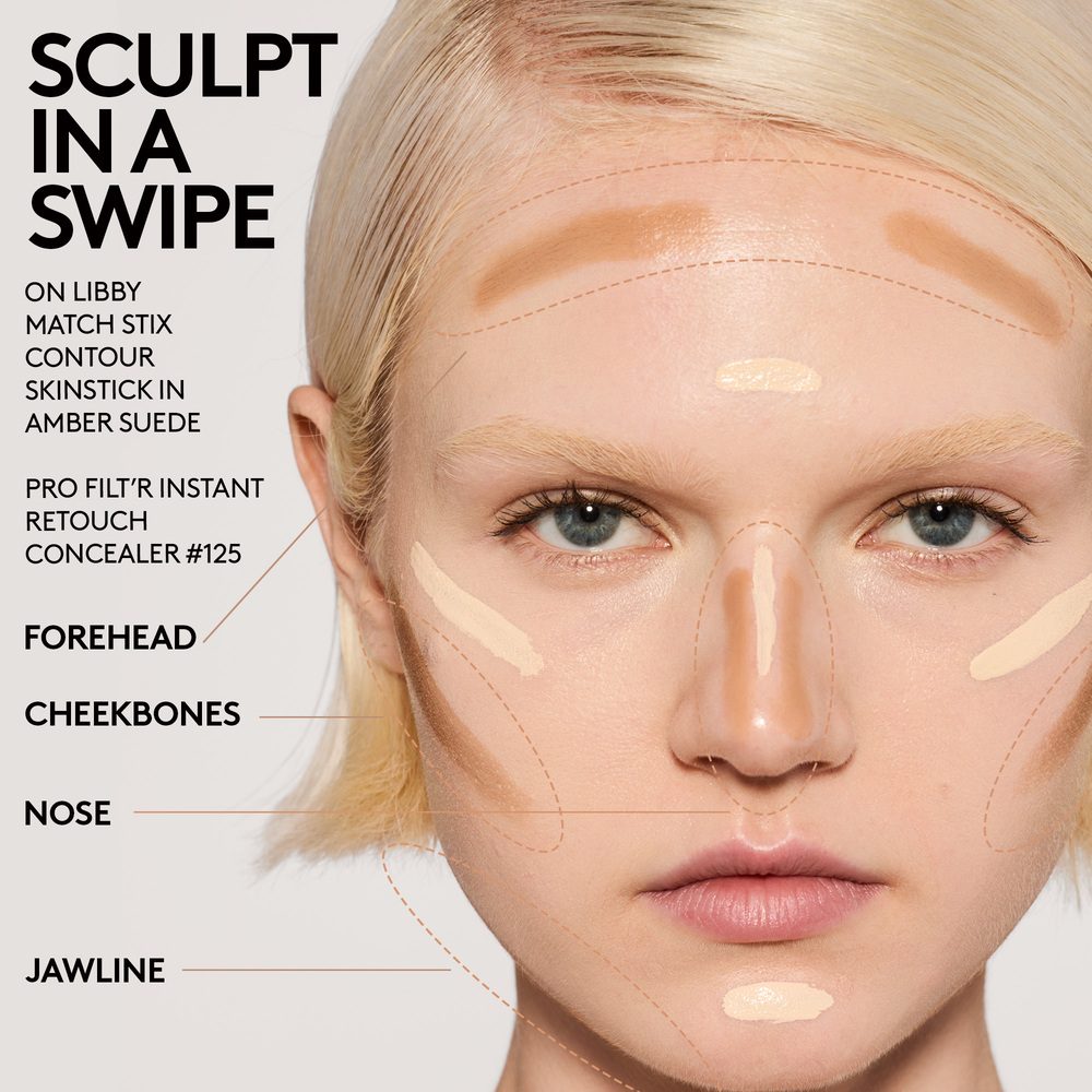 Match Stix Matte Contour Skinstick • Soft Amber