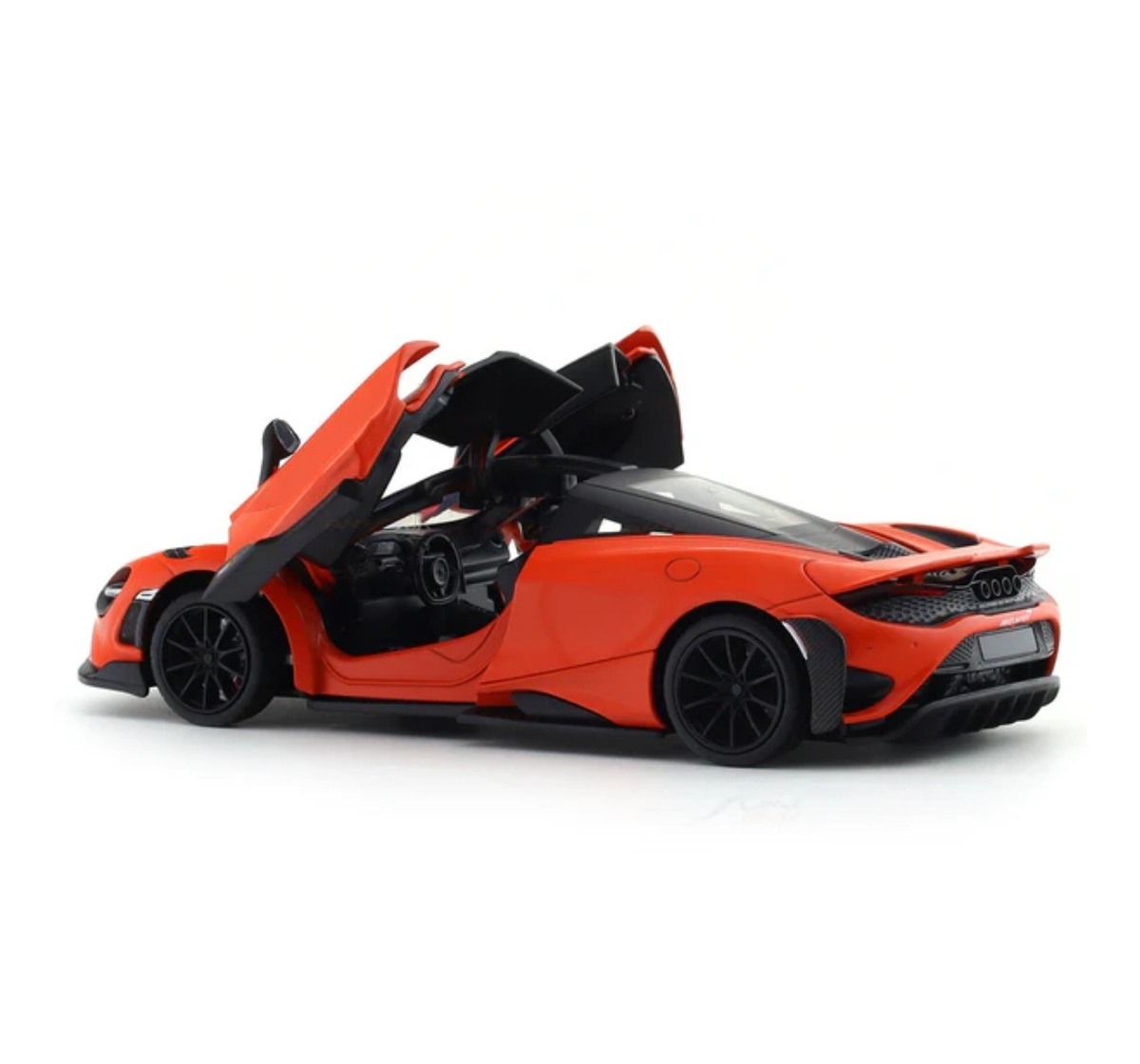MSZ McLaren 765LT Diecast Model Car Matte Red 1:24 Scale