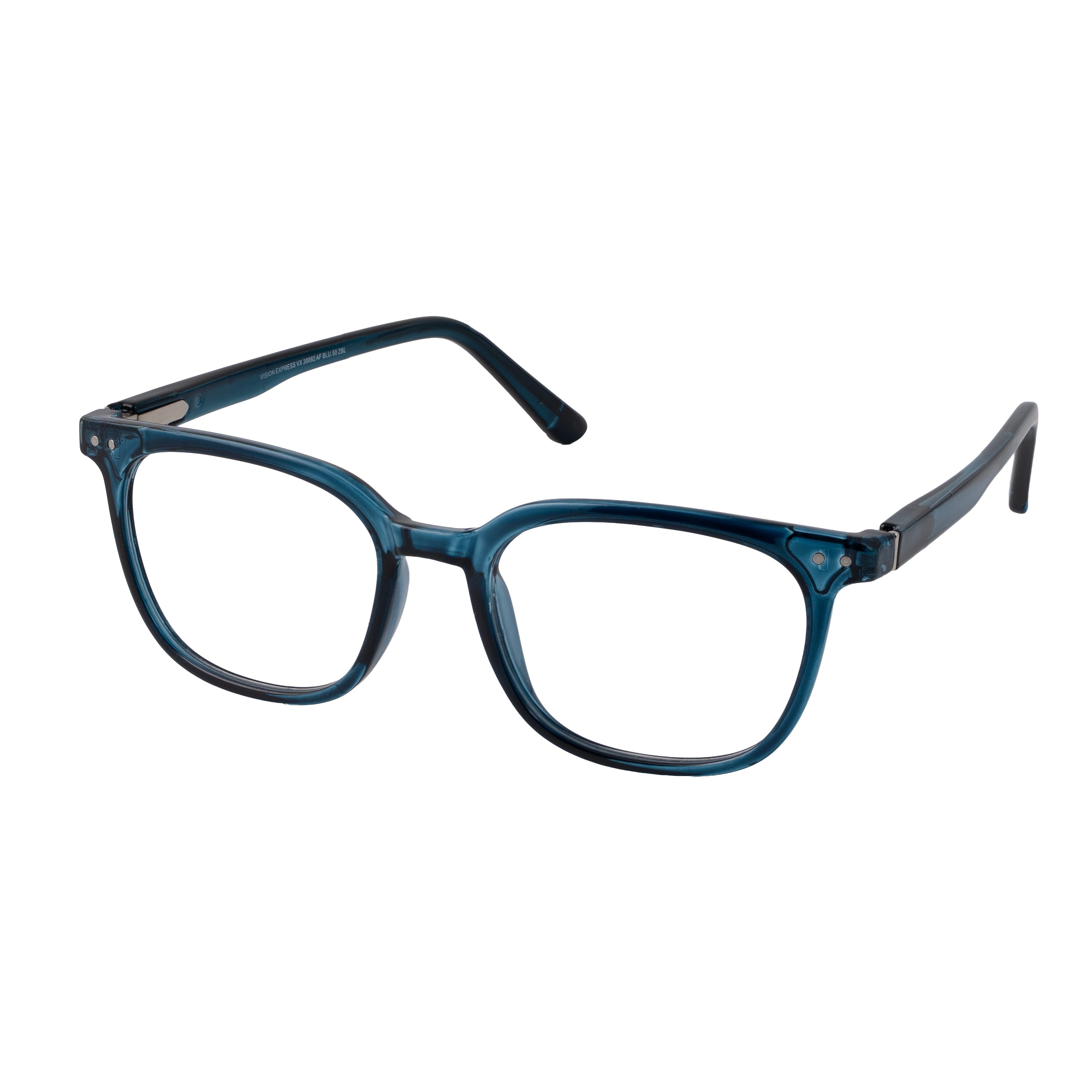 Blue Rectangle Computer Glasses for Unisex Screen Pro