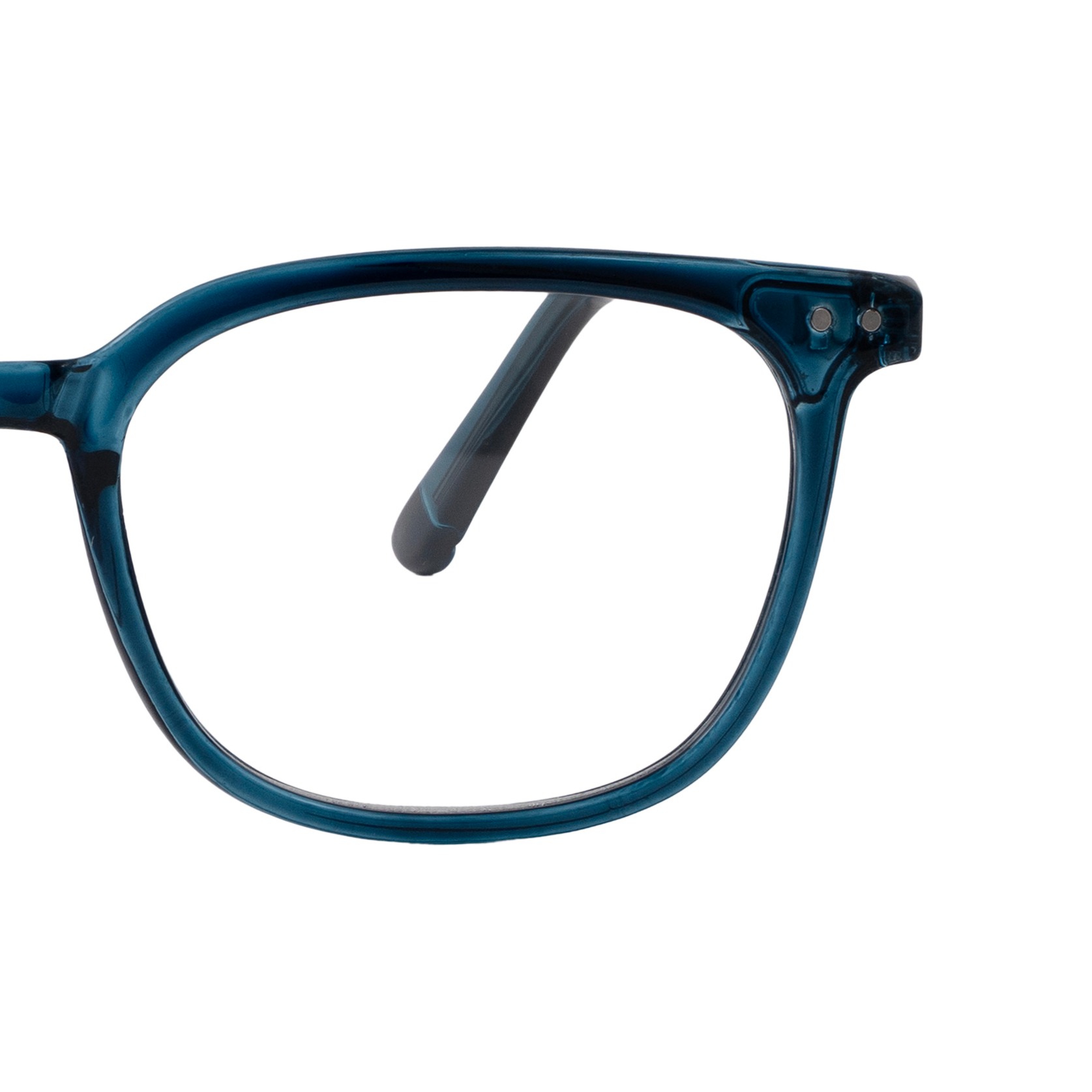 Blue Rectangle Computer Glasses for Unisex Screen Pro