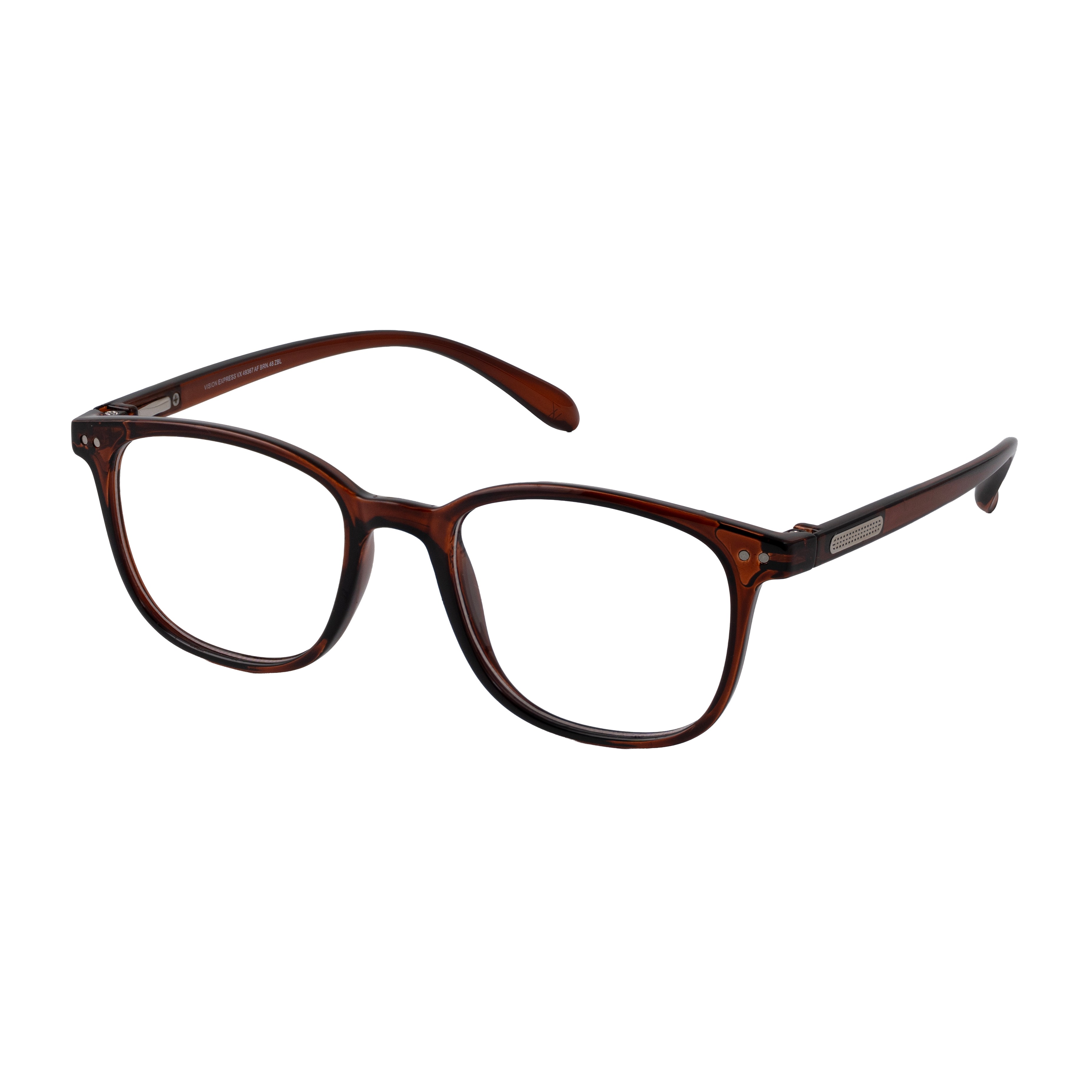 Brown Panto Computer Glasses for Women Screen Pro