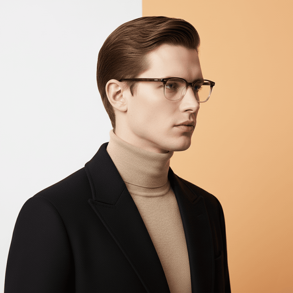 Brown Panto Computer Glasses for Women Screen Pro