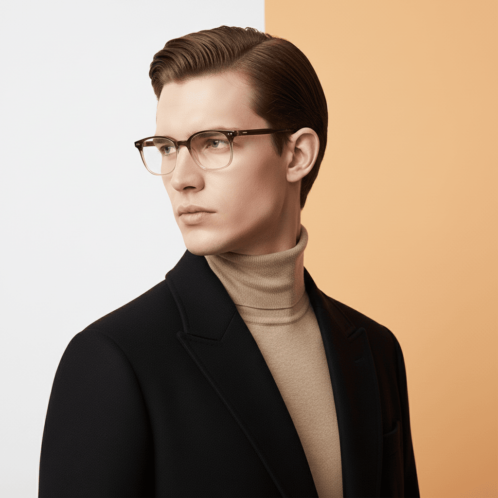 Brown Panto Computer Glasses for Women Screen Pro