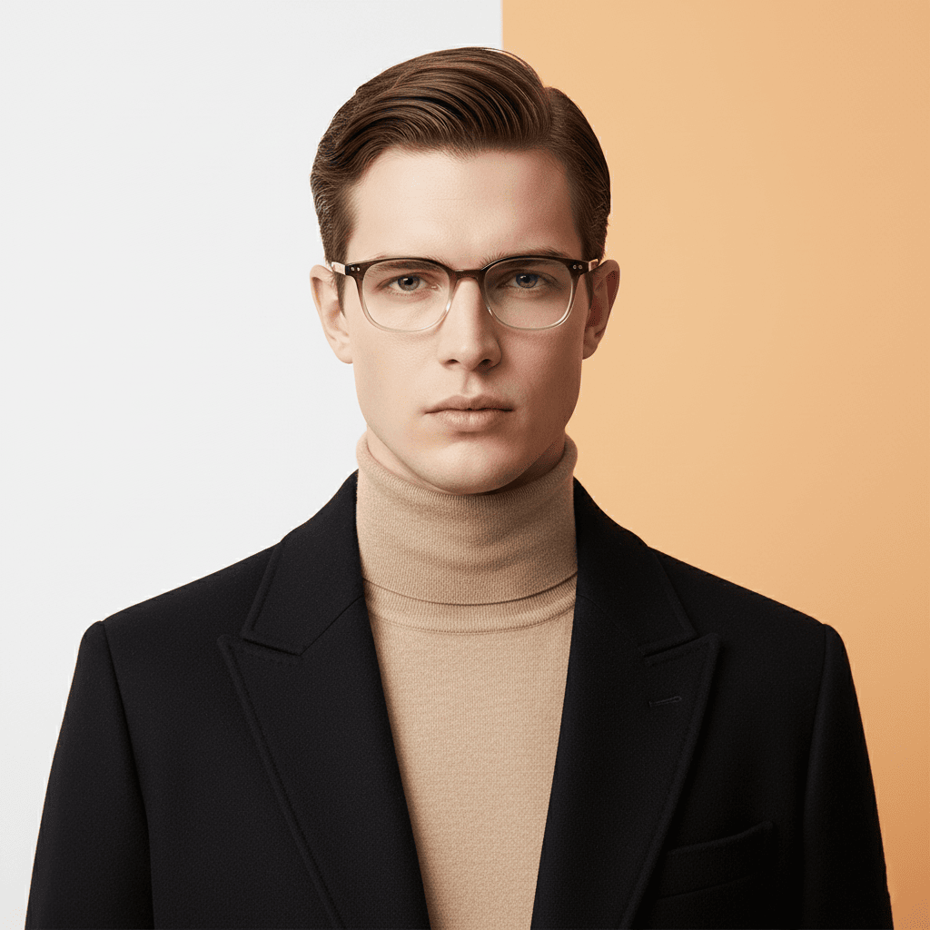 Brown Panto Computer Glasses for Women Screen Pro