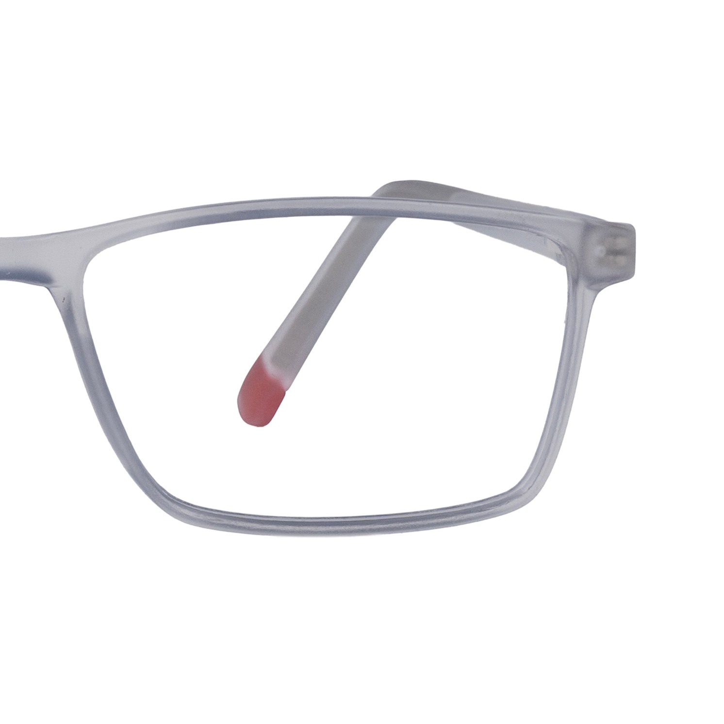 Grey Rectangle Computer Glasses for Unisex Screen Pro