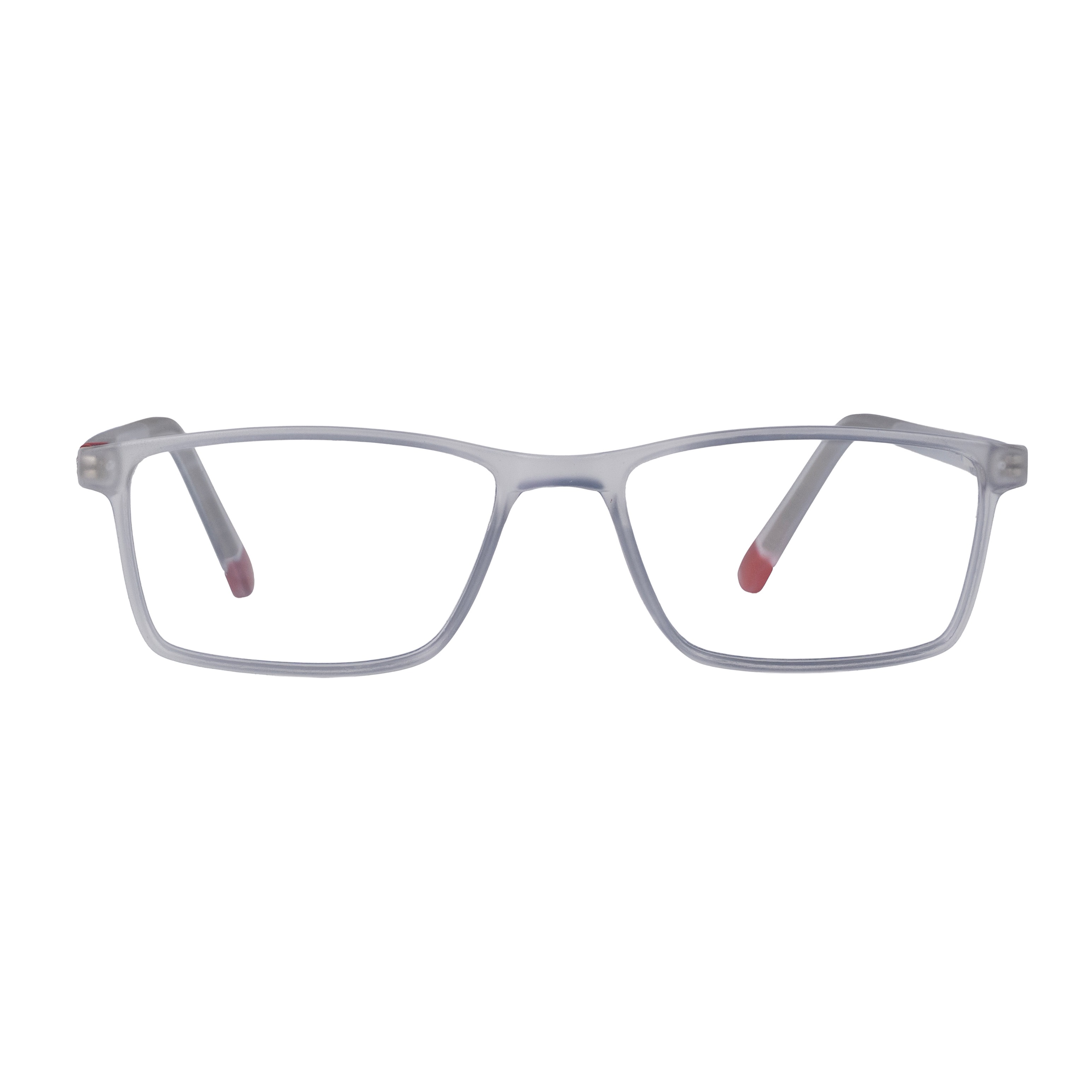 Grey Rectangle Computer Glasses for Unisex Screen Pro