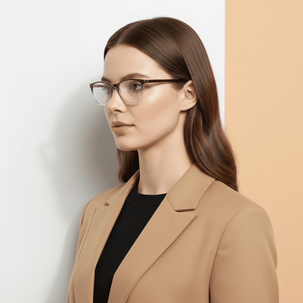 Wine Cat Eye Computer Glasses for Women Screen Pro