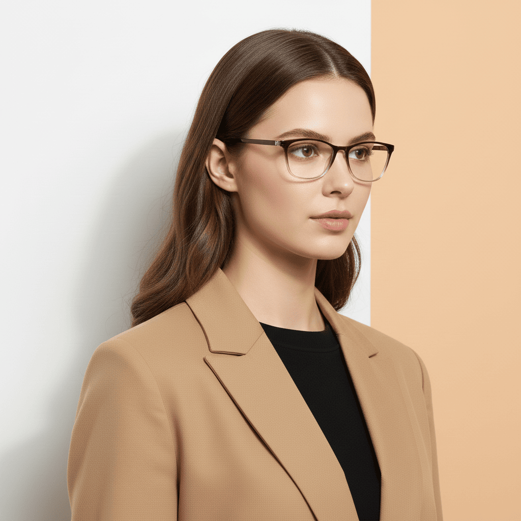 Wine Cat Eye Computer Glasses for Women Screen Pro