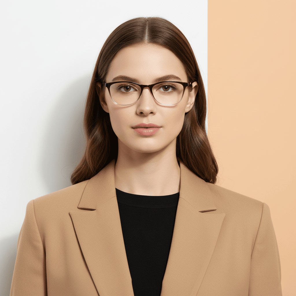 Wine Cat Eye Computer Glasses for Women Screen Pro