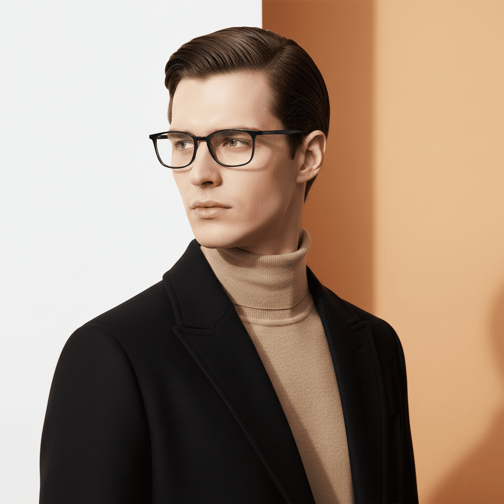 Blue Square Computer Glasses for Men Screen Pro