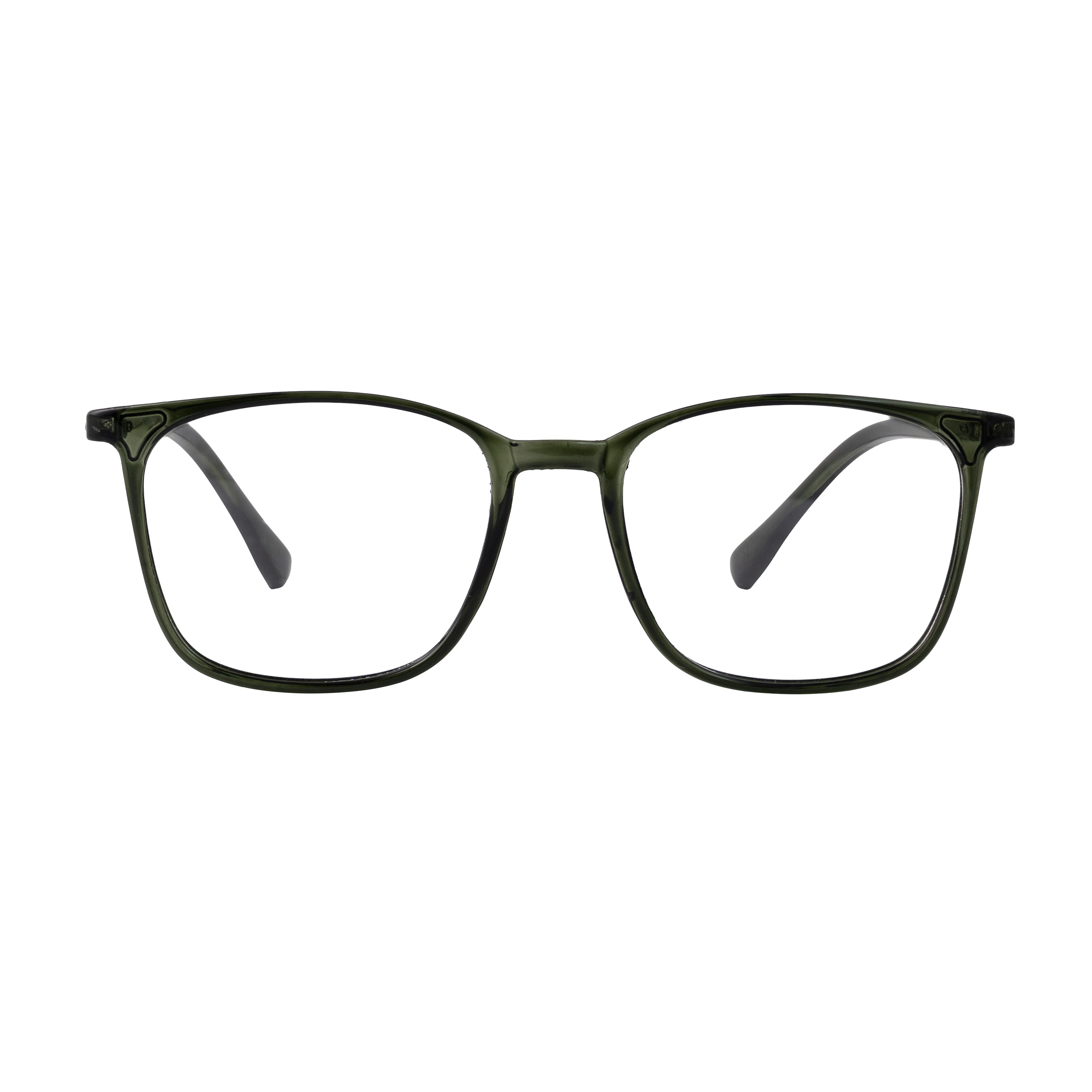 Green Square Computer Glasses for Men Screen Pro