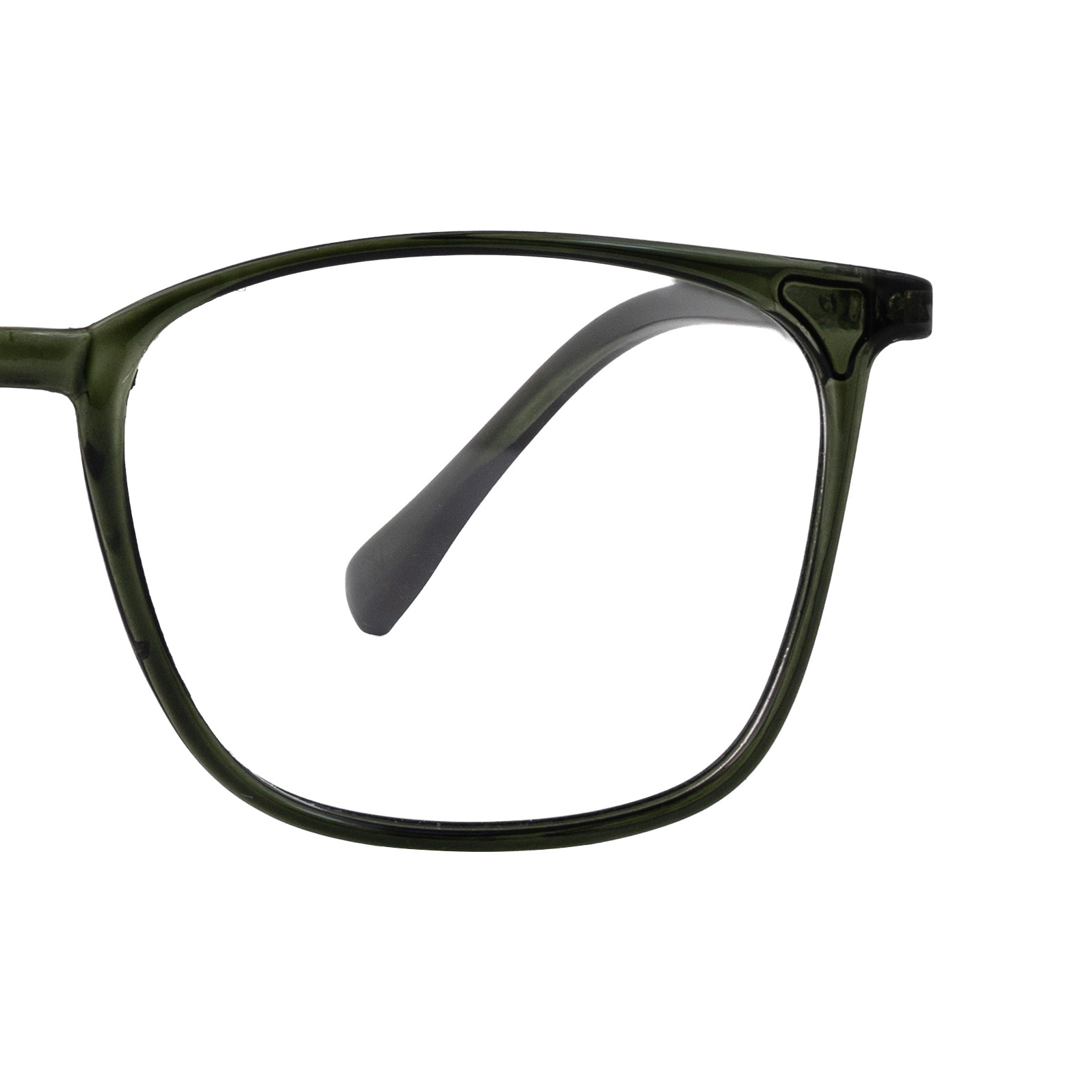 Green Square Computer Glasses for Men Screen Pro