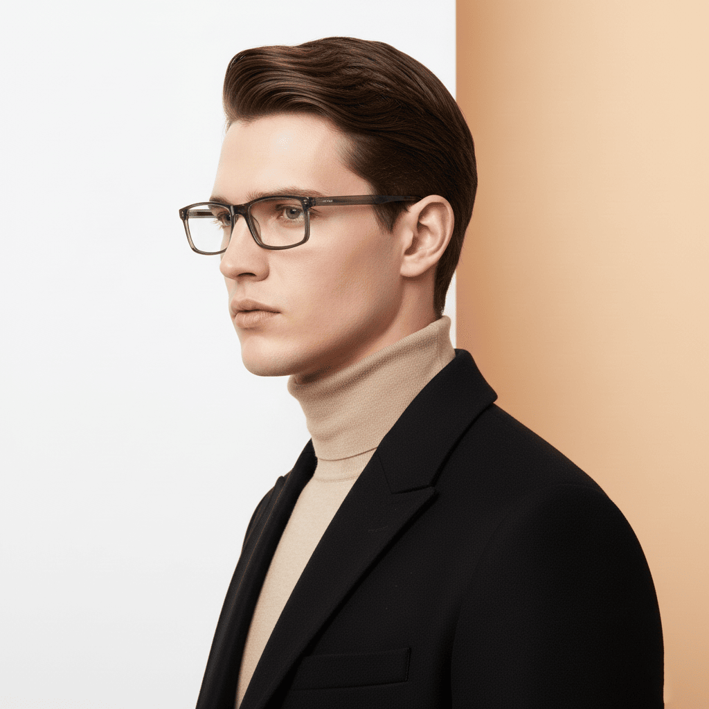 Green Rectangle Computer Glasses for Unisex Screen Pro