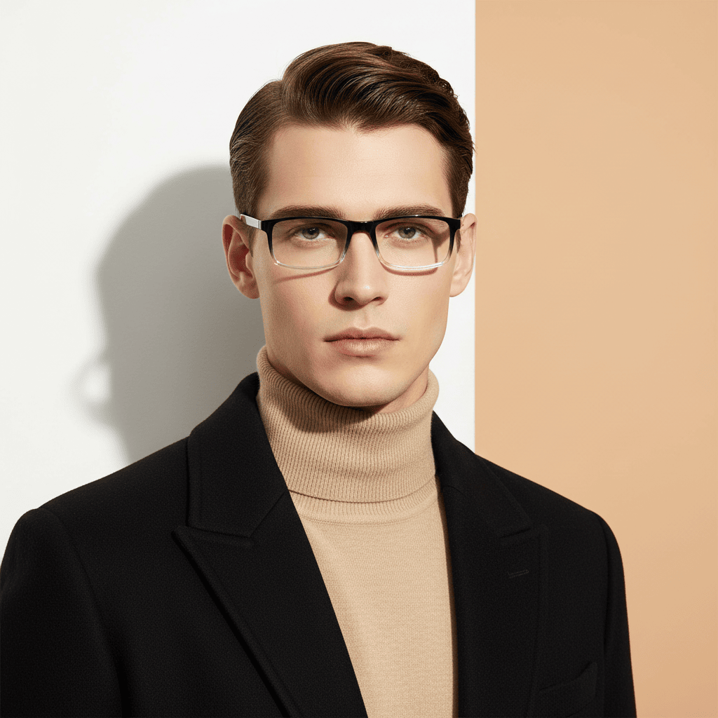 Blue Rectangle Computer Glasses for Unisex Screen Pro