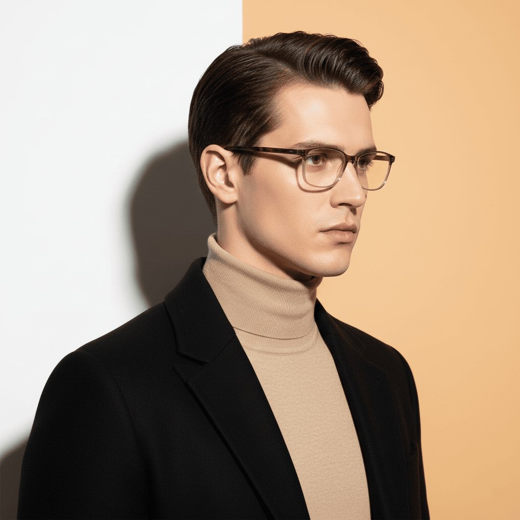 Brown Square Computer Glasses for Unisex Screen Pro