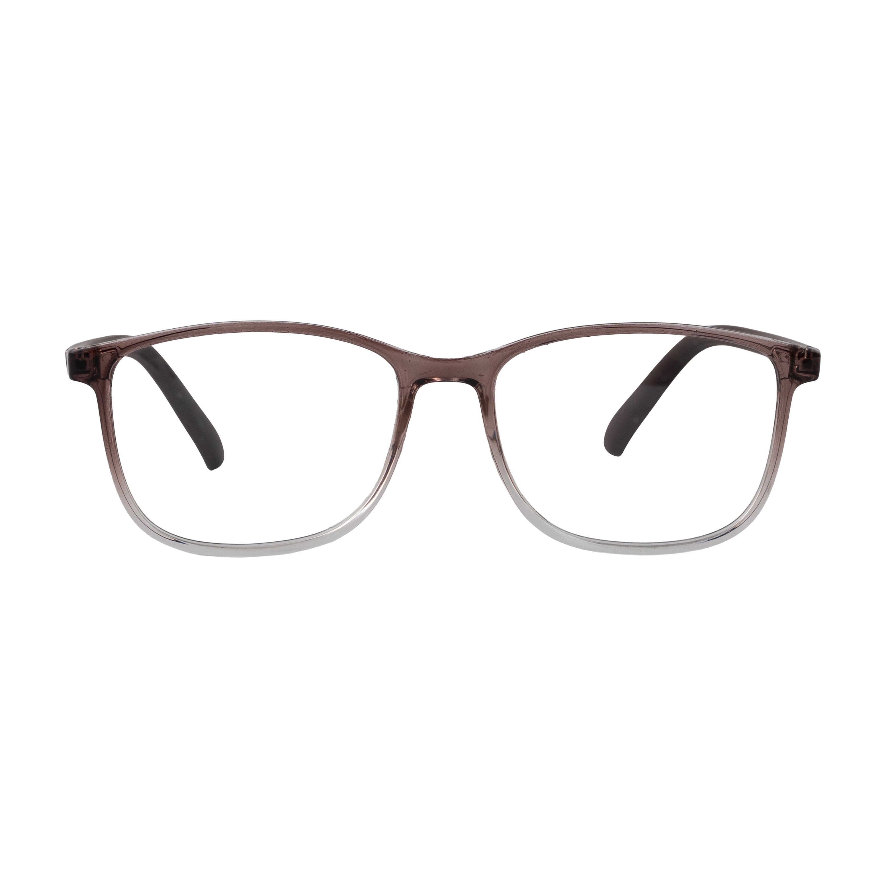 Brown Square Computer Glasses for Unisex Screen Pro