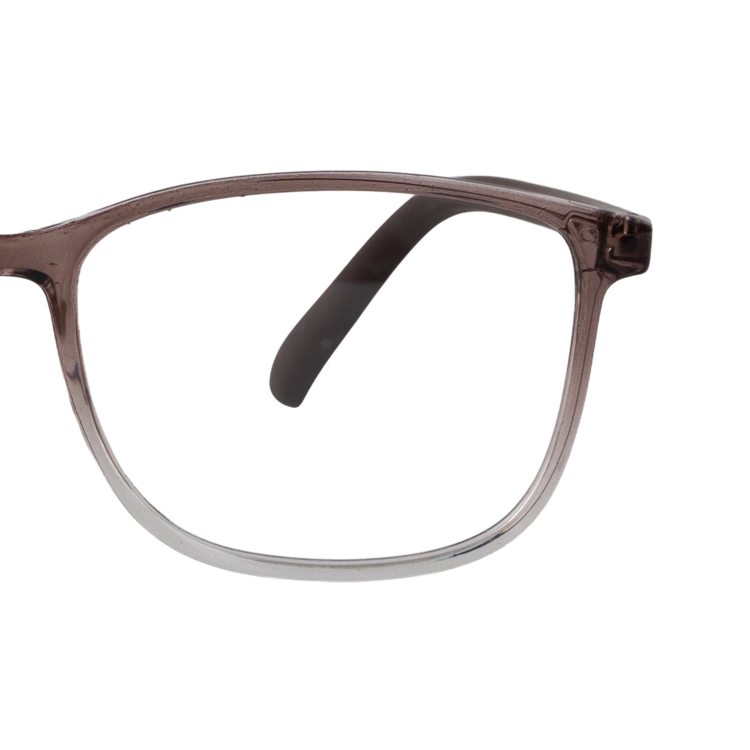 Brown Square Computer Glasses for Unisex Screen Pro