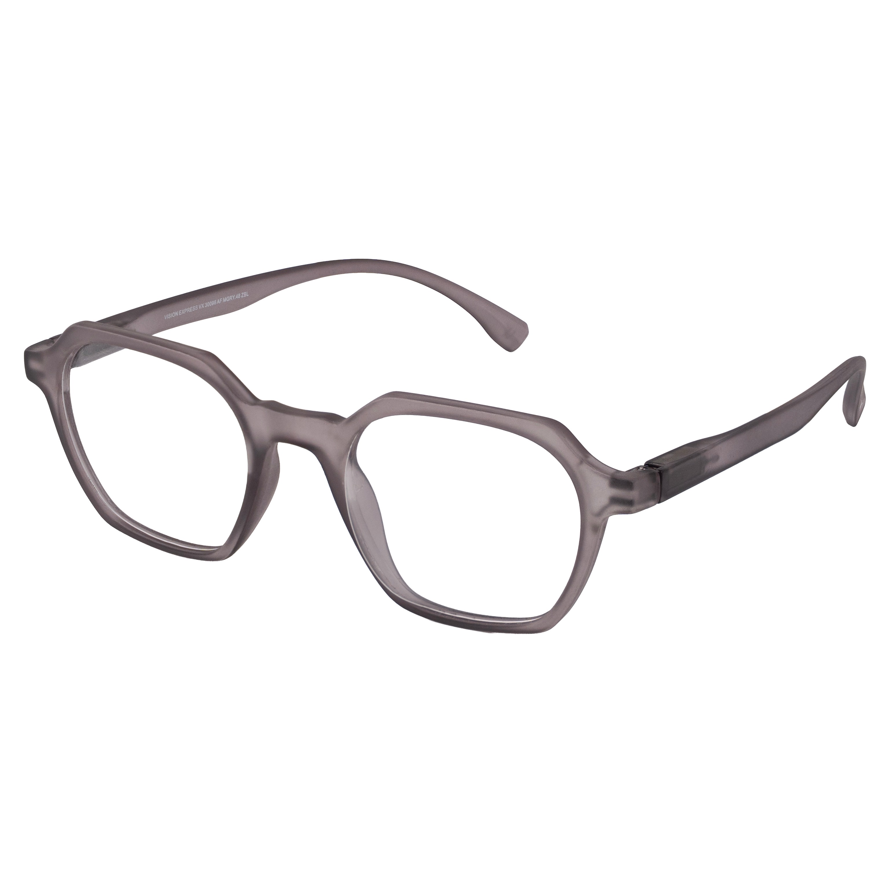 Grey Hexagon Computer Glasses for Unisex Screen Pro