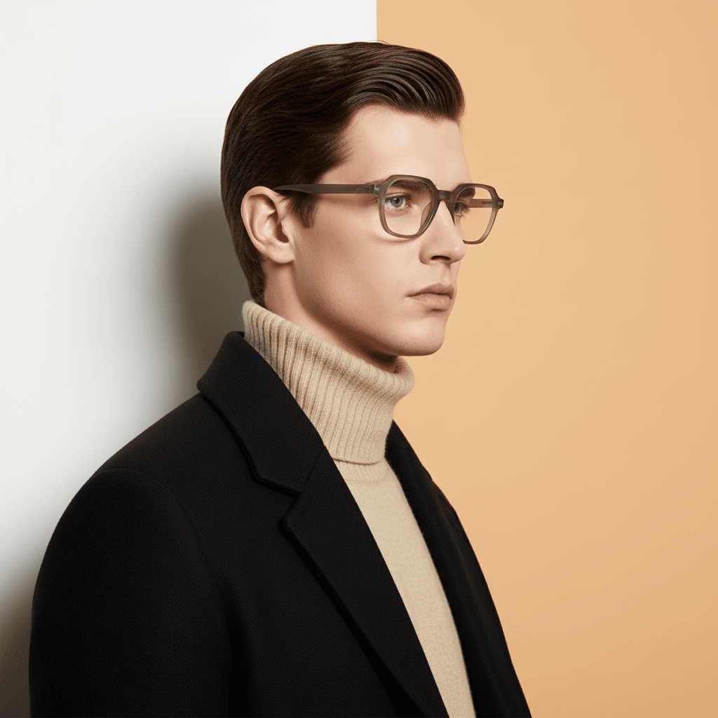 Grey Hexagon Computer Glasses for Unisex Screen Pro