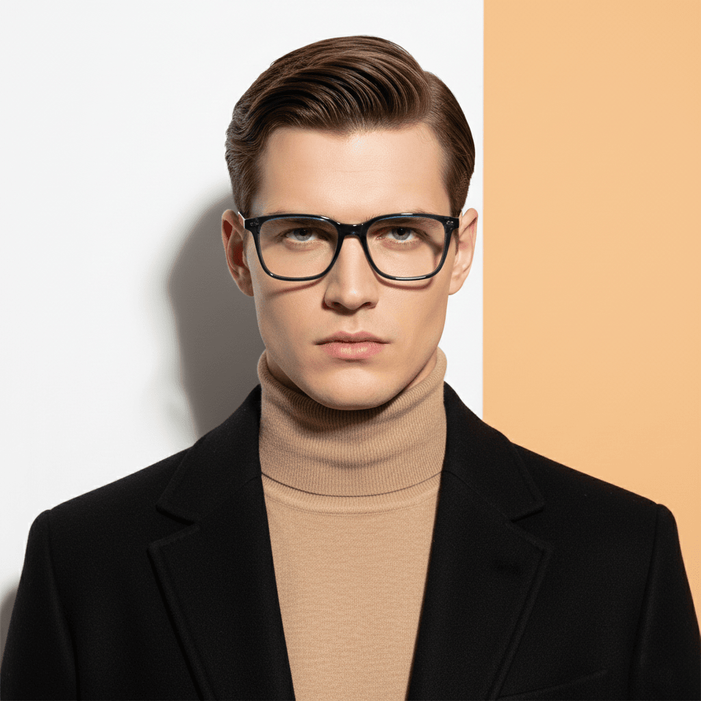 Blue Square Computer Glasses for Men Screen Pro