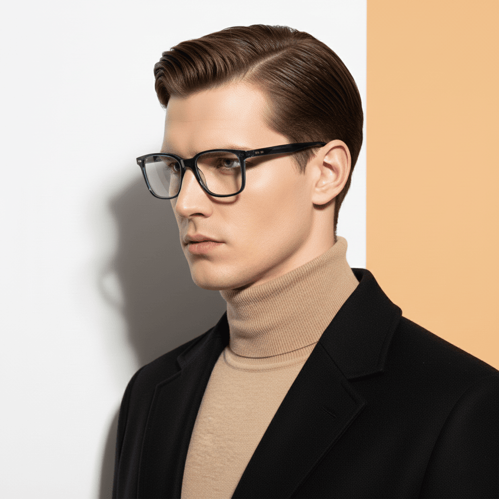 Blue Square Computer Glasses for Men Screen Pro