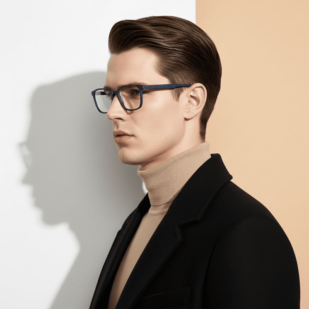 Blue Square Computer Glasses for Men Screen Pro